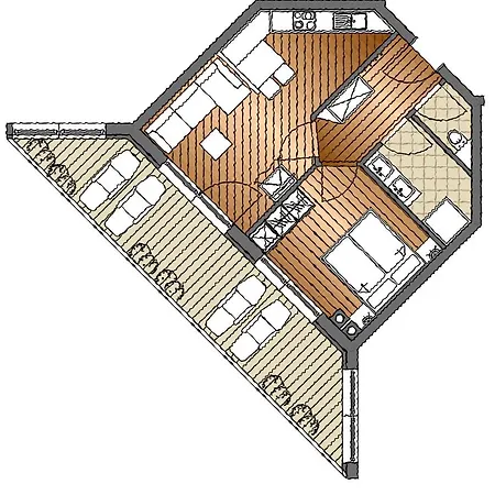 酒店 Biohotel Castello 4*